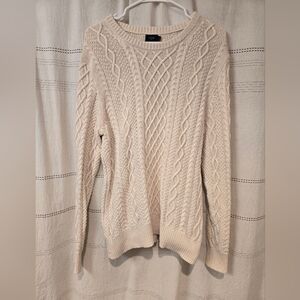 Mens M JCrew Cotton Sweater